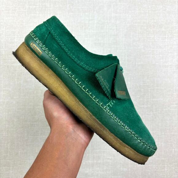 Supreme Other - 🍀 2018 Supreme x Clarks Weaver “Green” 11M